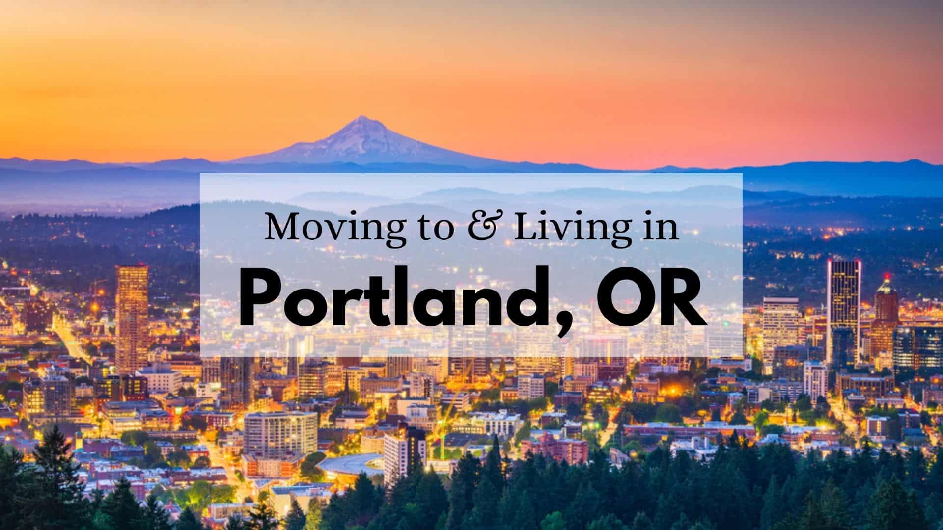 Portland Oregon Metropolitan Area