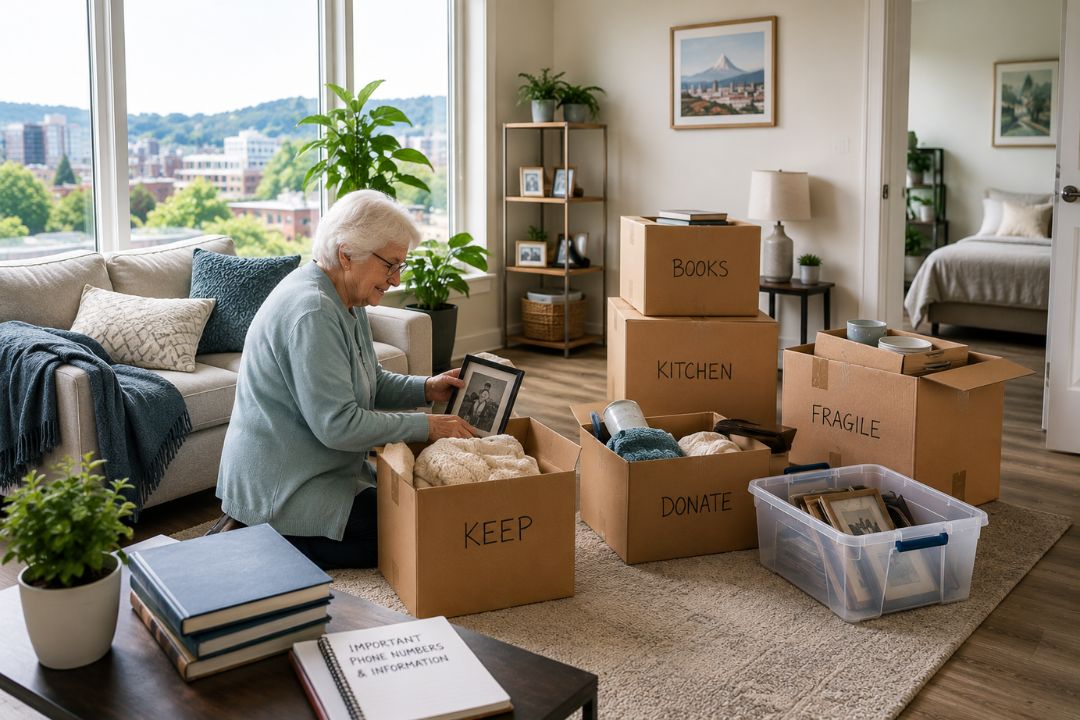 downsizing checklist for portland seniors