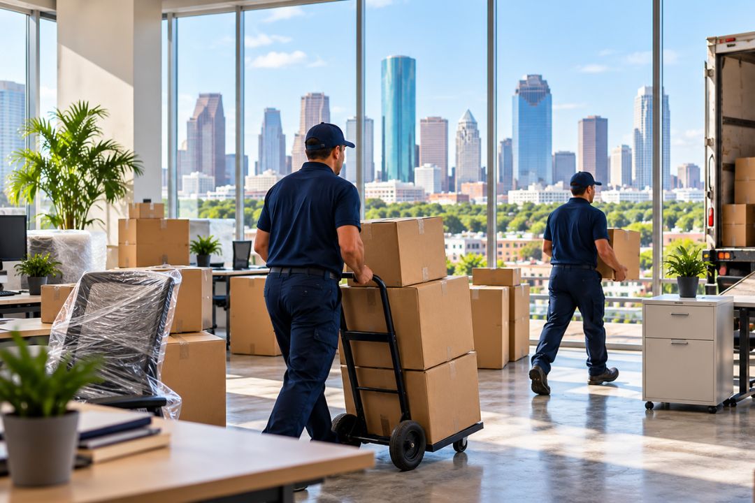 how to plan a commercial move in houston
