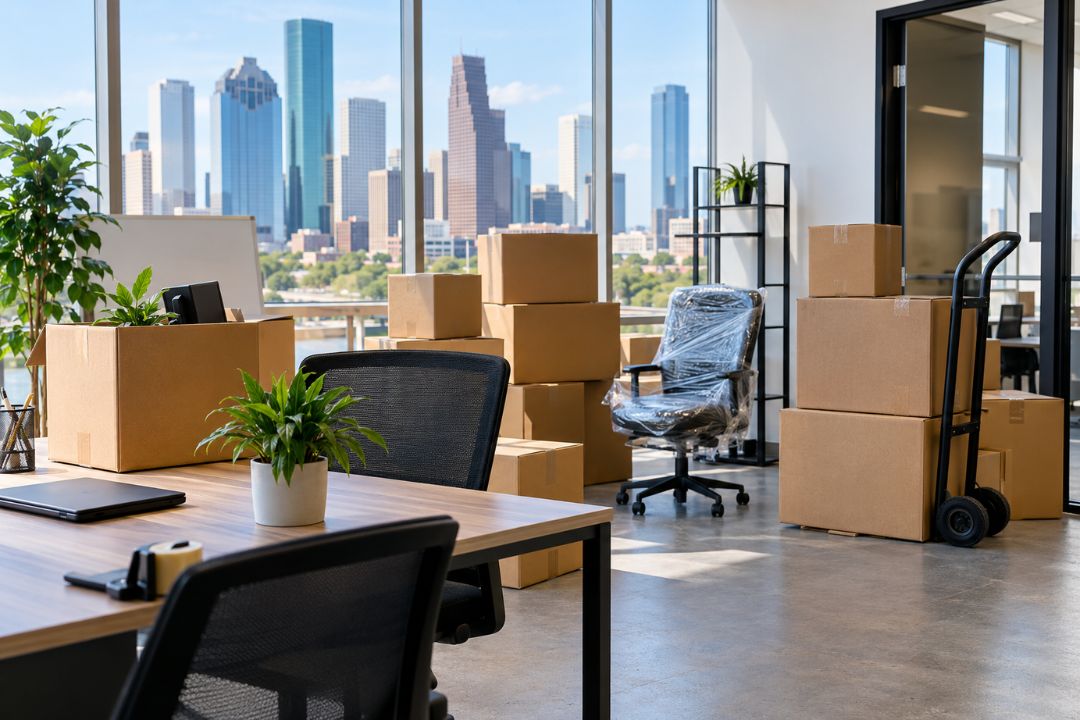 office moving checklist for houston businesses