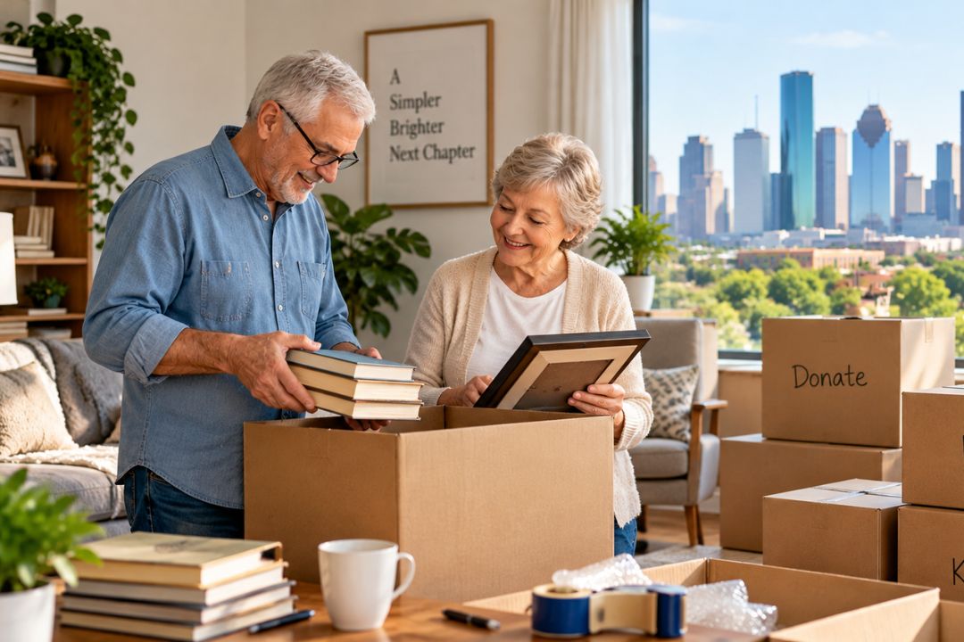senior downsizing checklist for houston